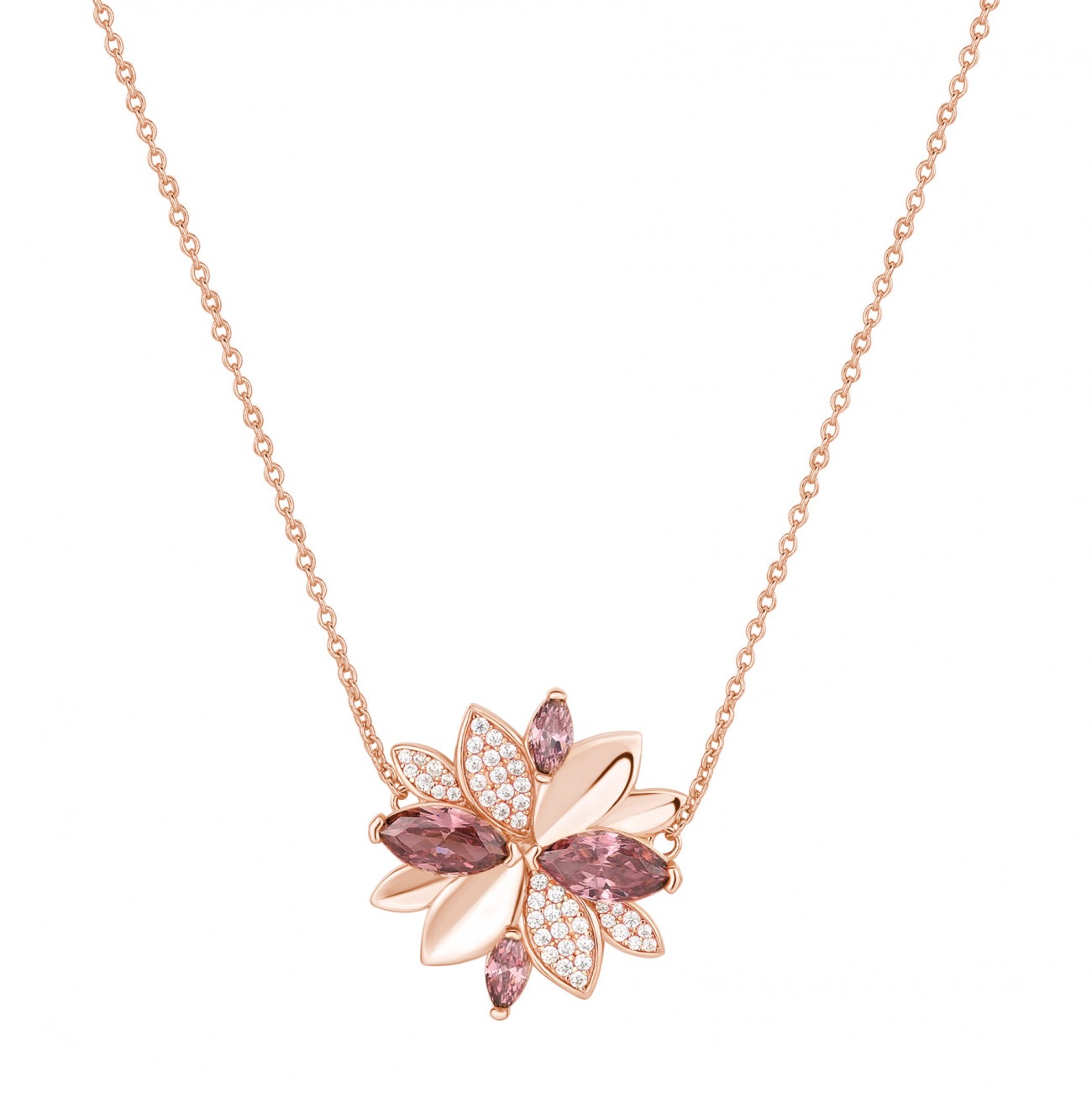 Collana argento Rosato RZGA43