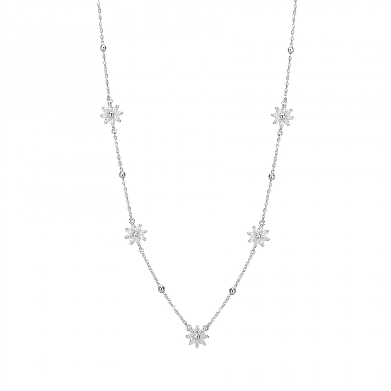 Collana argento Rosato RZGA64