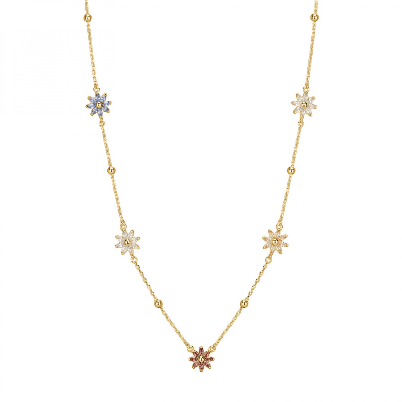 Collana argento Rosato RZGA66