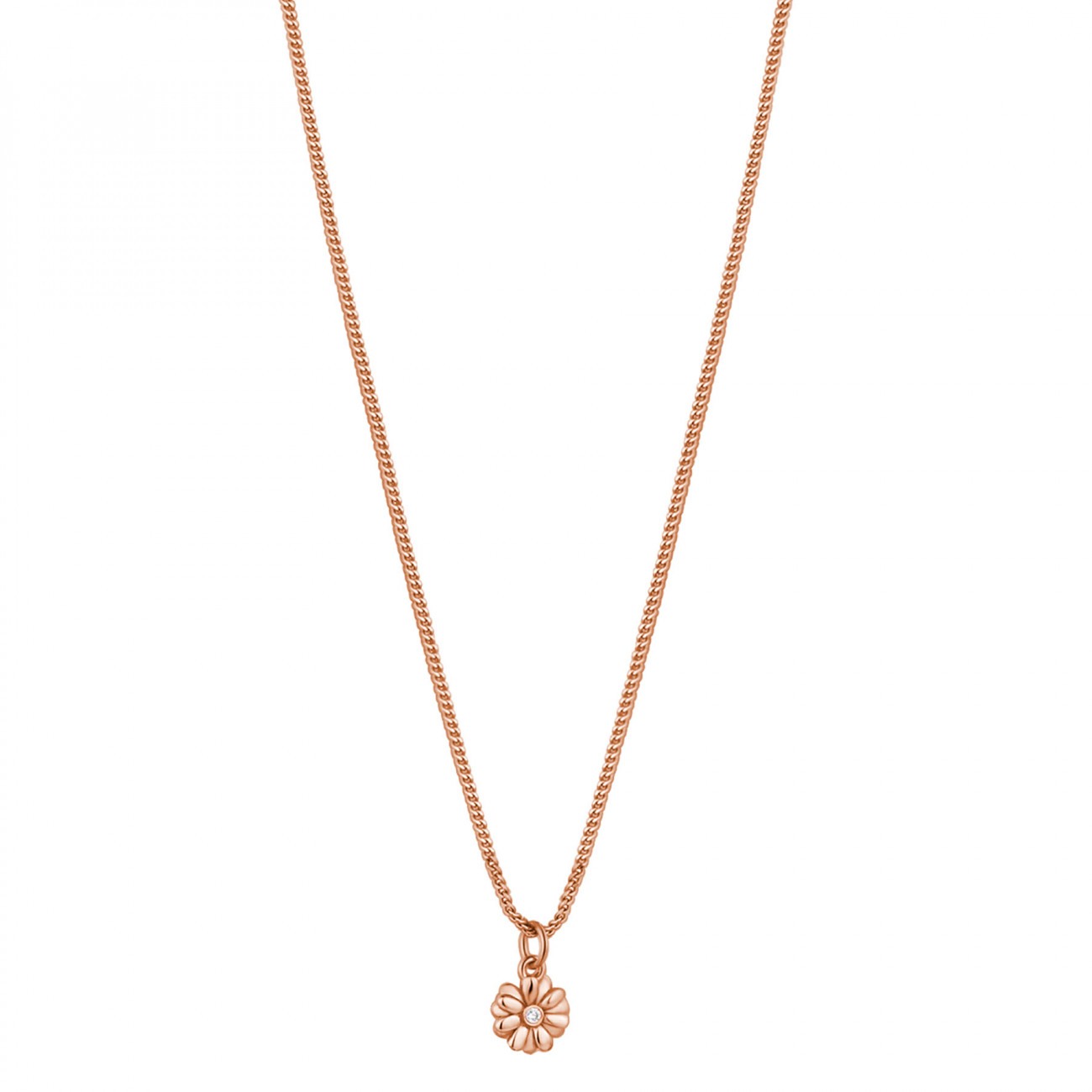 Collana argento rosato RZAL036