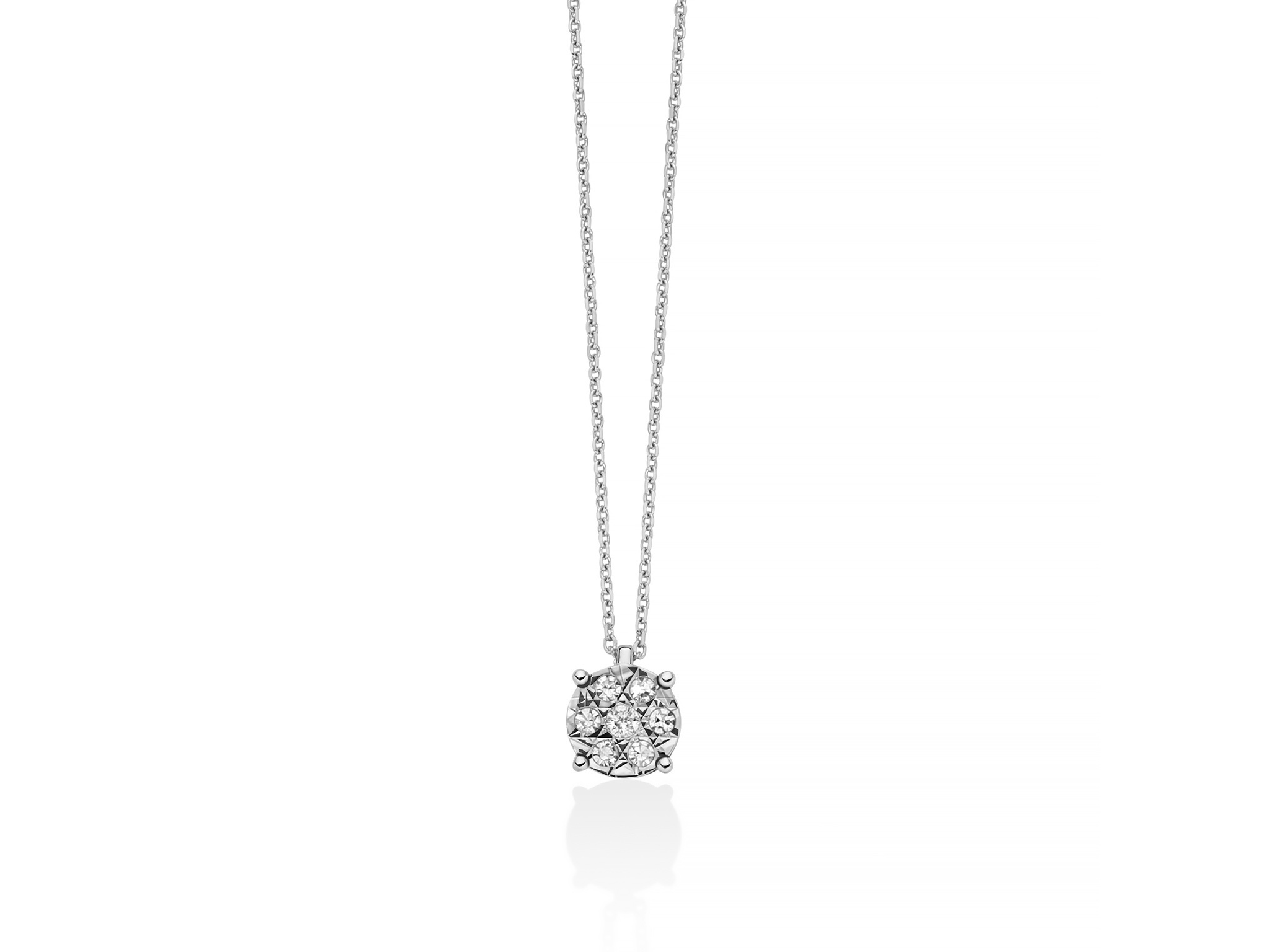 Collana oro diamanti M Iluna CLD5400