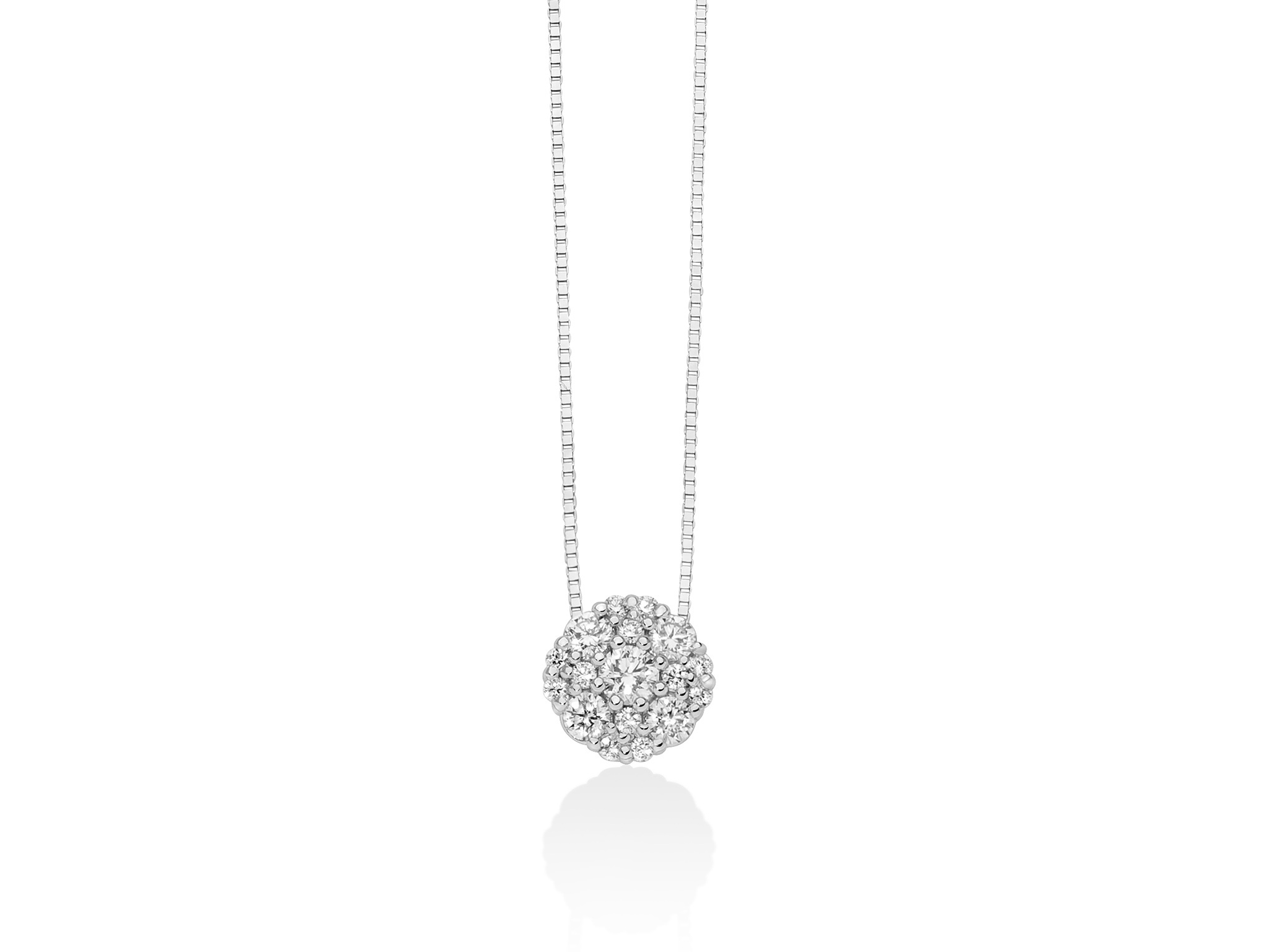 Collana oro diamanti Miluna CLD4990