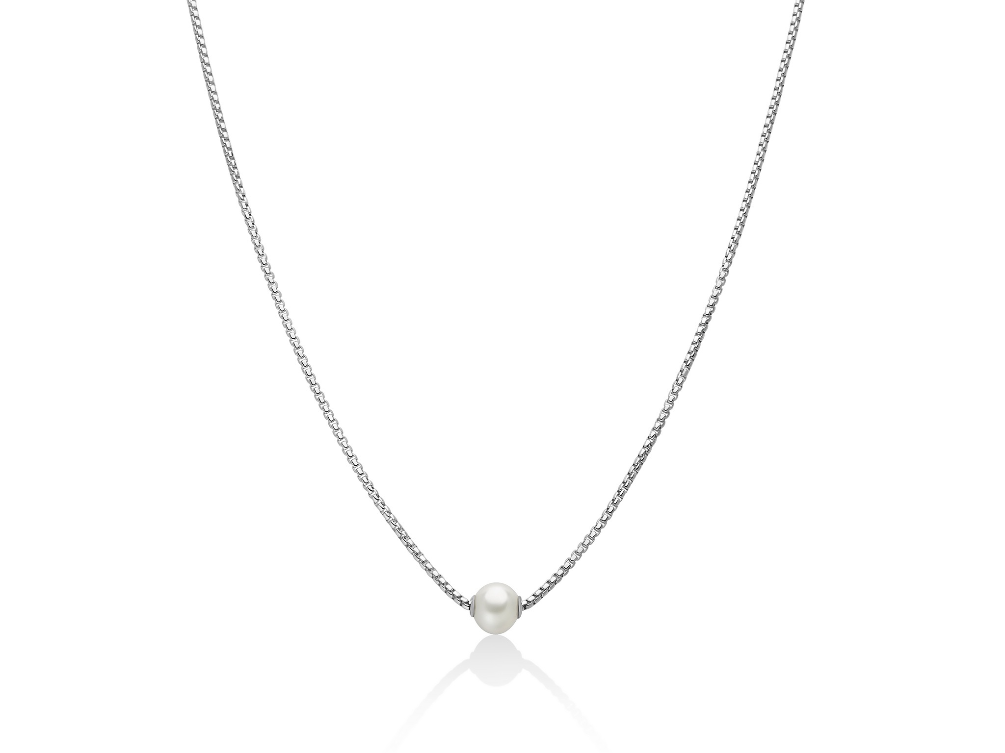 Collana perla argento Miluna PCL6657 B