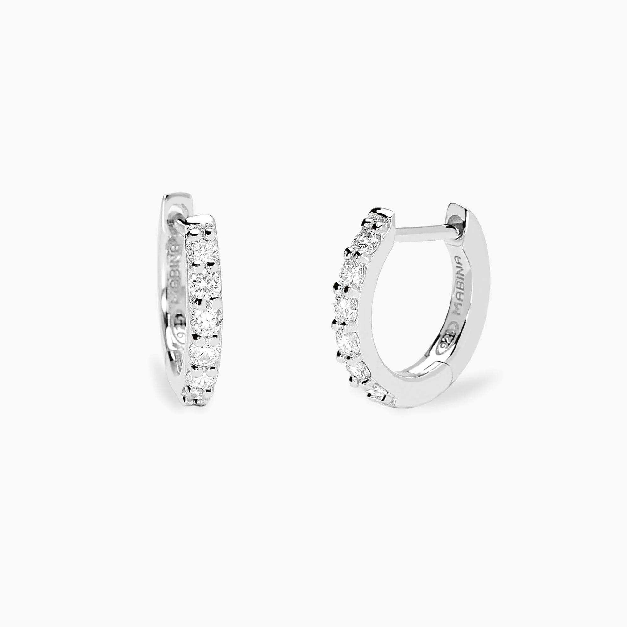 Orecchini argento Mydiamond Mabina 563993