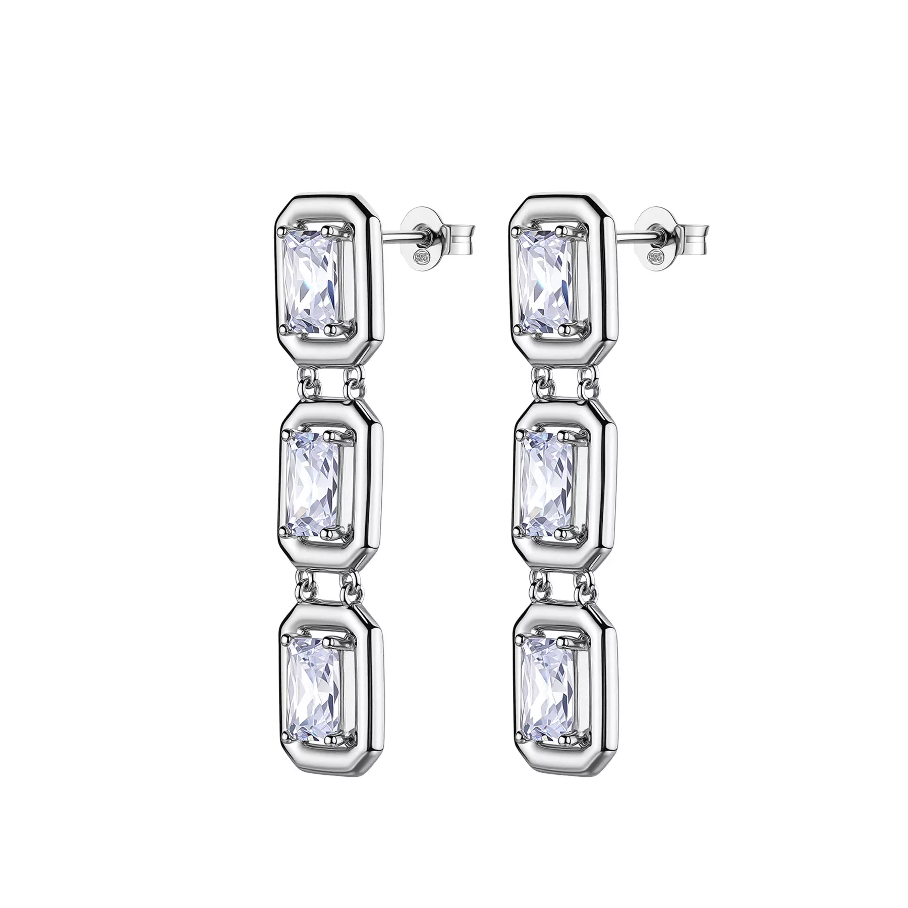 Orecchini argento Rosato RZAN27
