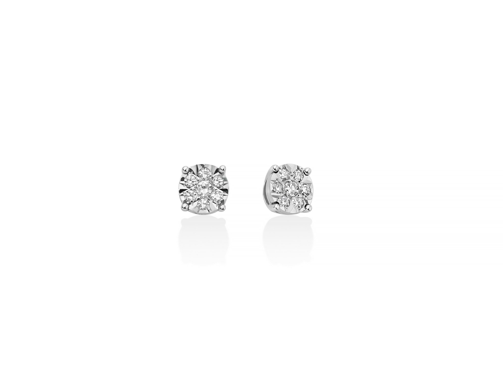 Orecchini oro diamanti Miluna ERD3366