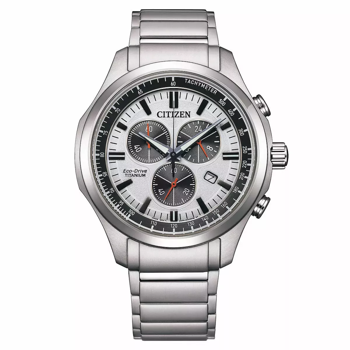 Orologio Citizen Super Titanio Crono Argento AT2530 85 A