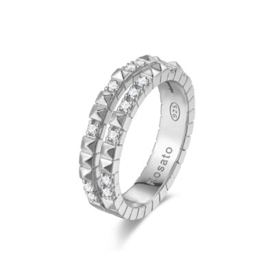 Rosato anello cubica RZA013 B