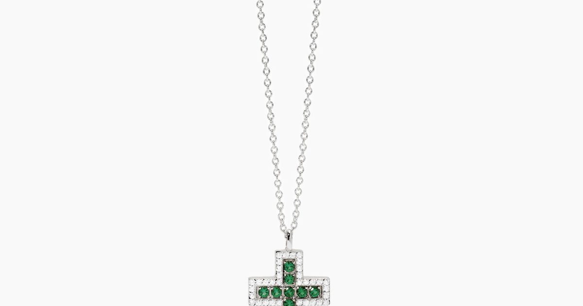 Elli Ciondolo classico con onice in Argento Sterling 925 Collana ✔️ acquista online