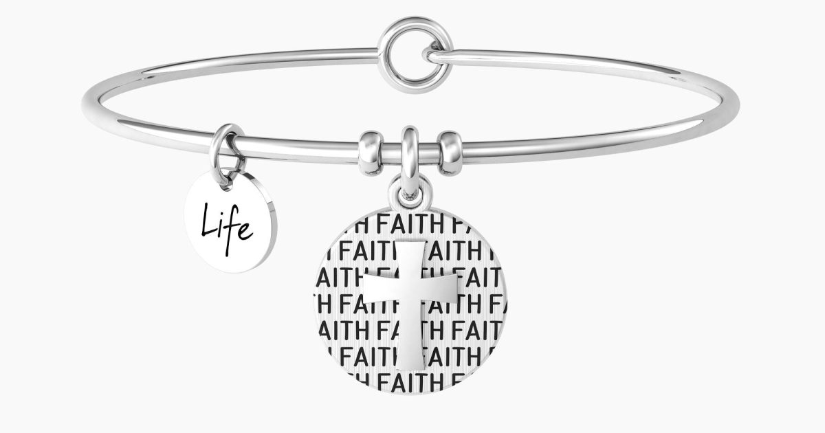 De Leonardis Gioielleria - Bracciale - Donna - Kidult - 231517 - Spirituality - Acciaio