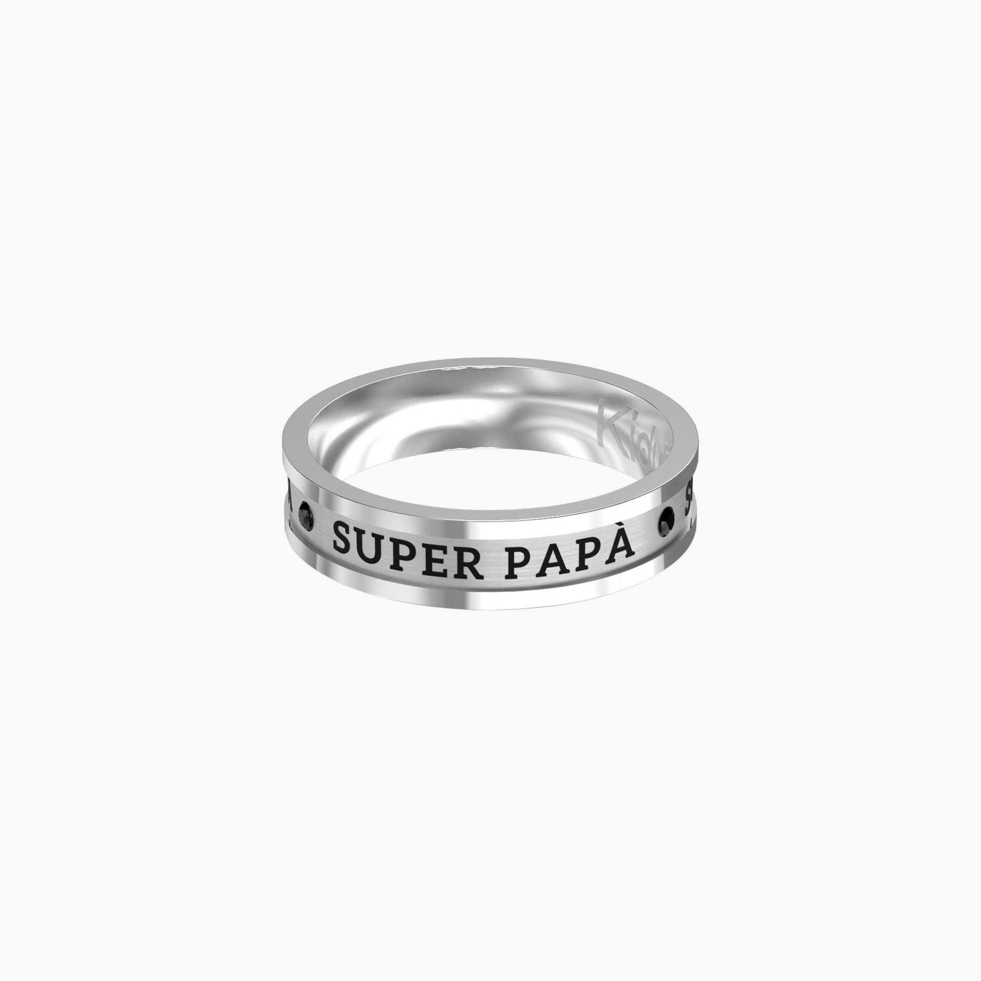 Anello acciaio K Idult 721009