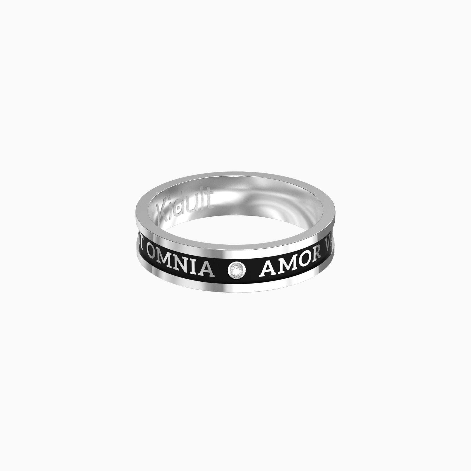 Anello acciaio K Idult 721011