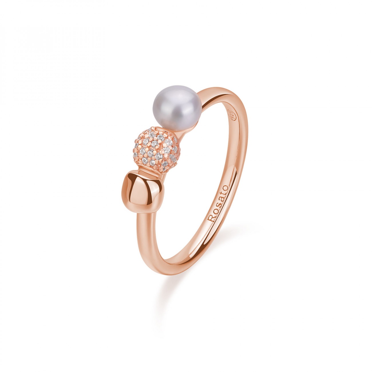 Anello argento Rosato RZAZ032