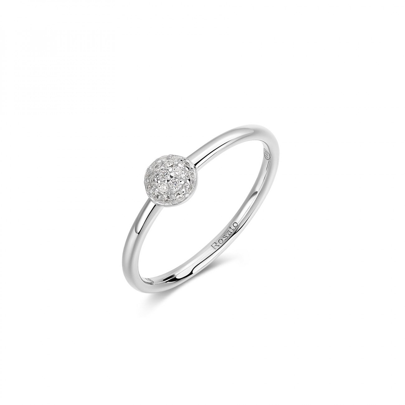 Anello argento Rosato RZBI79 B