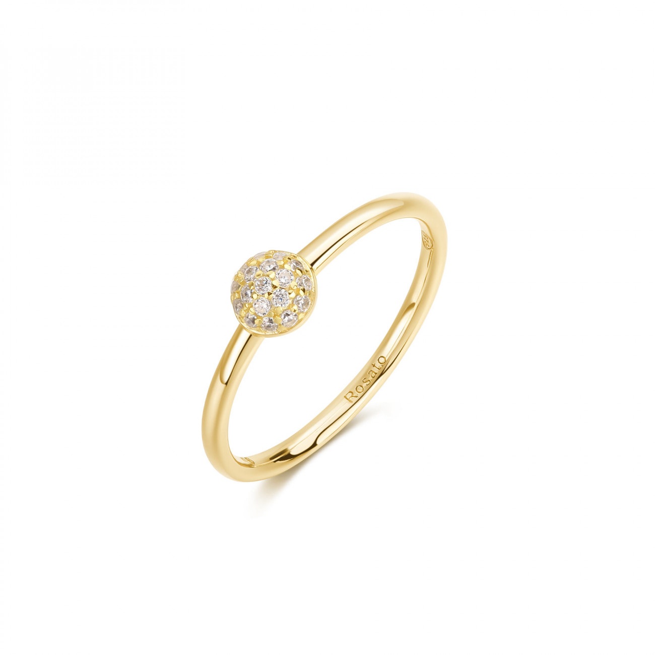 Anello argento Rosato RZBI80