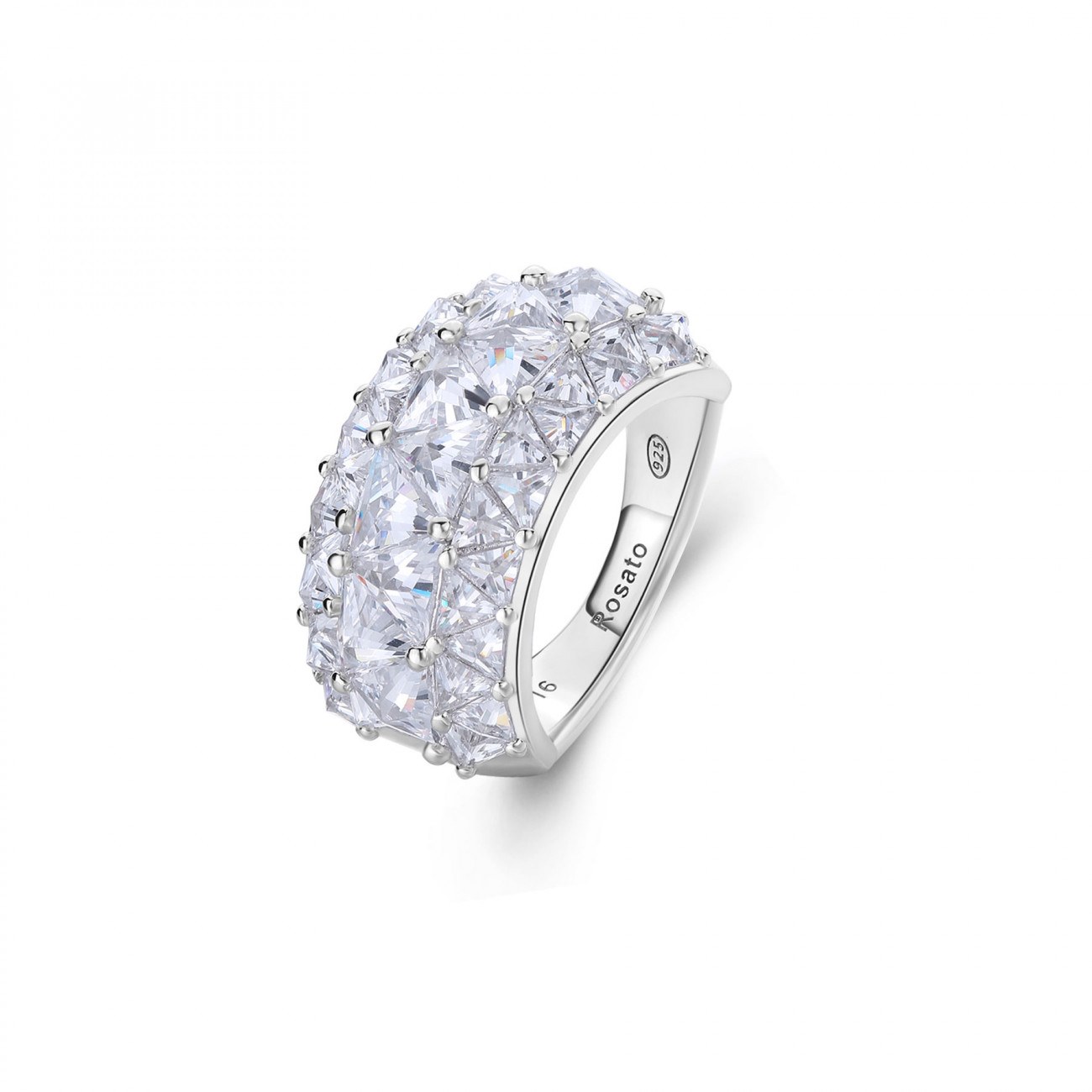 Anello argento Rosato RZVT33