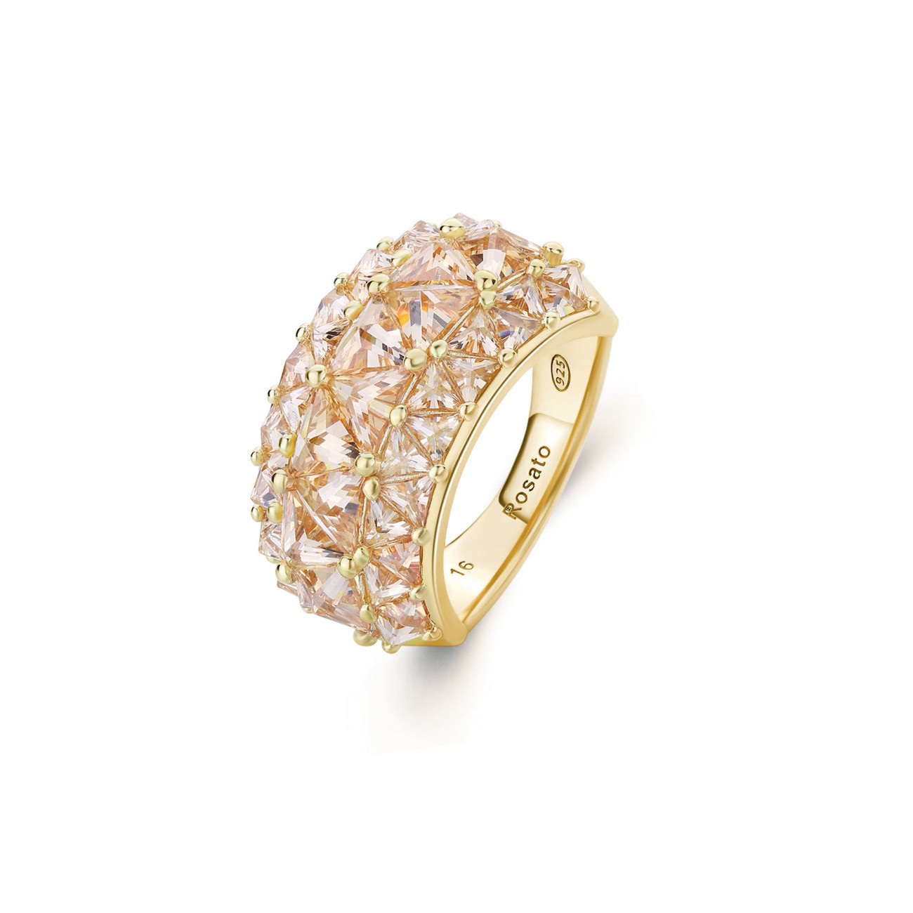 Anello argento Rosato RZVT34