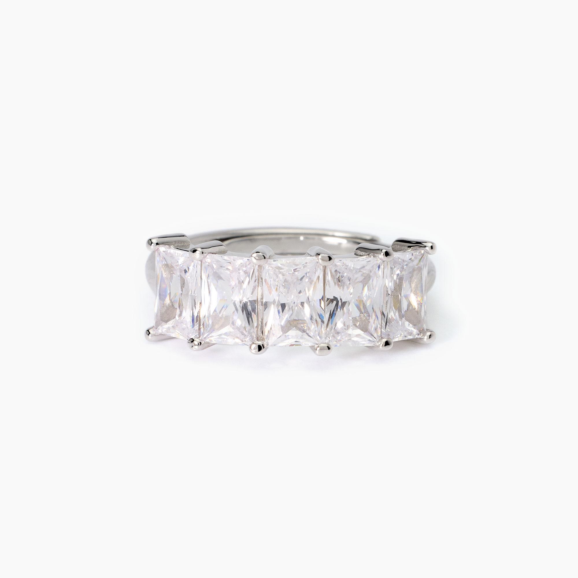 Anello argento mabina donna 523409