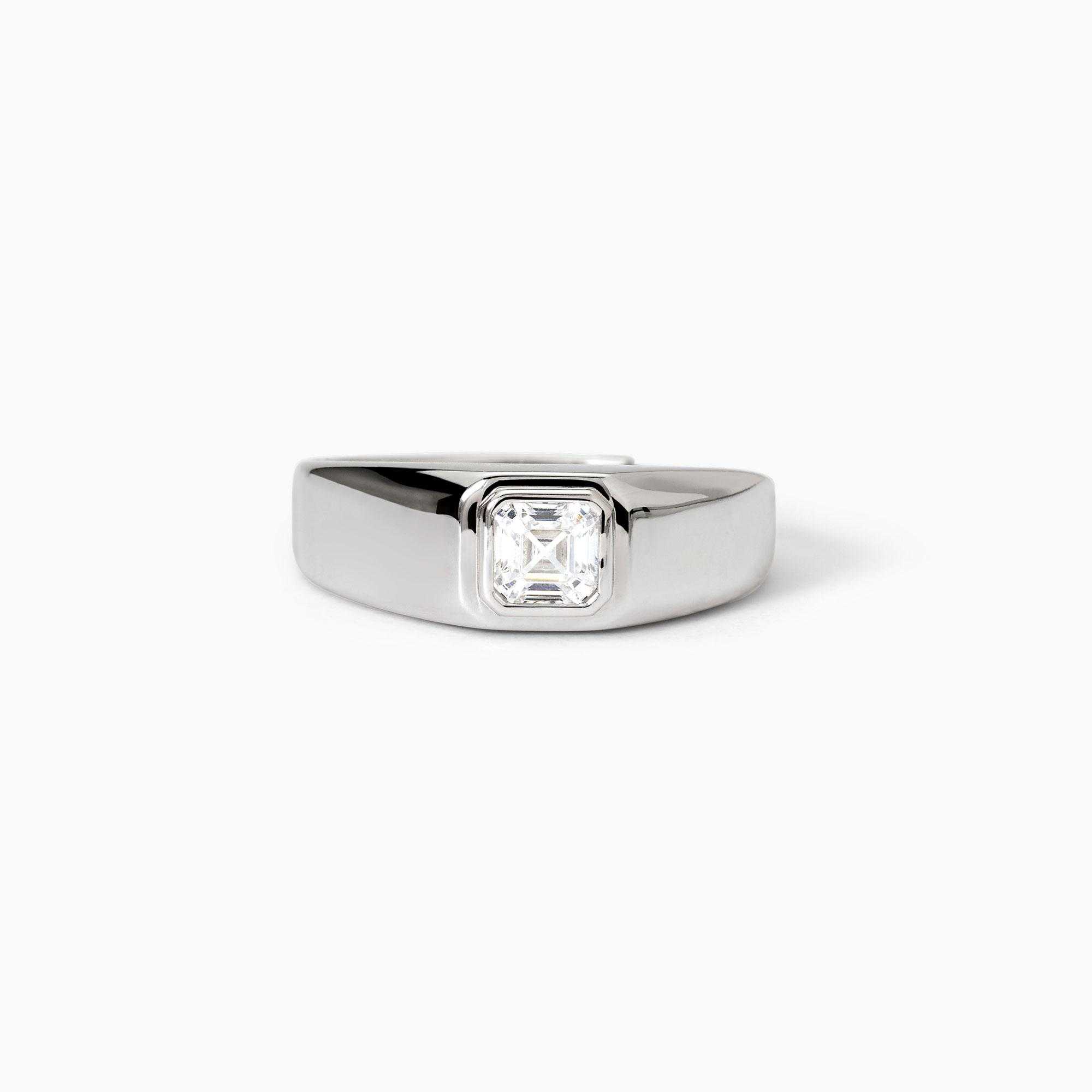 Anello argento mabina uomo 523356