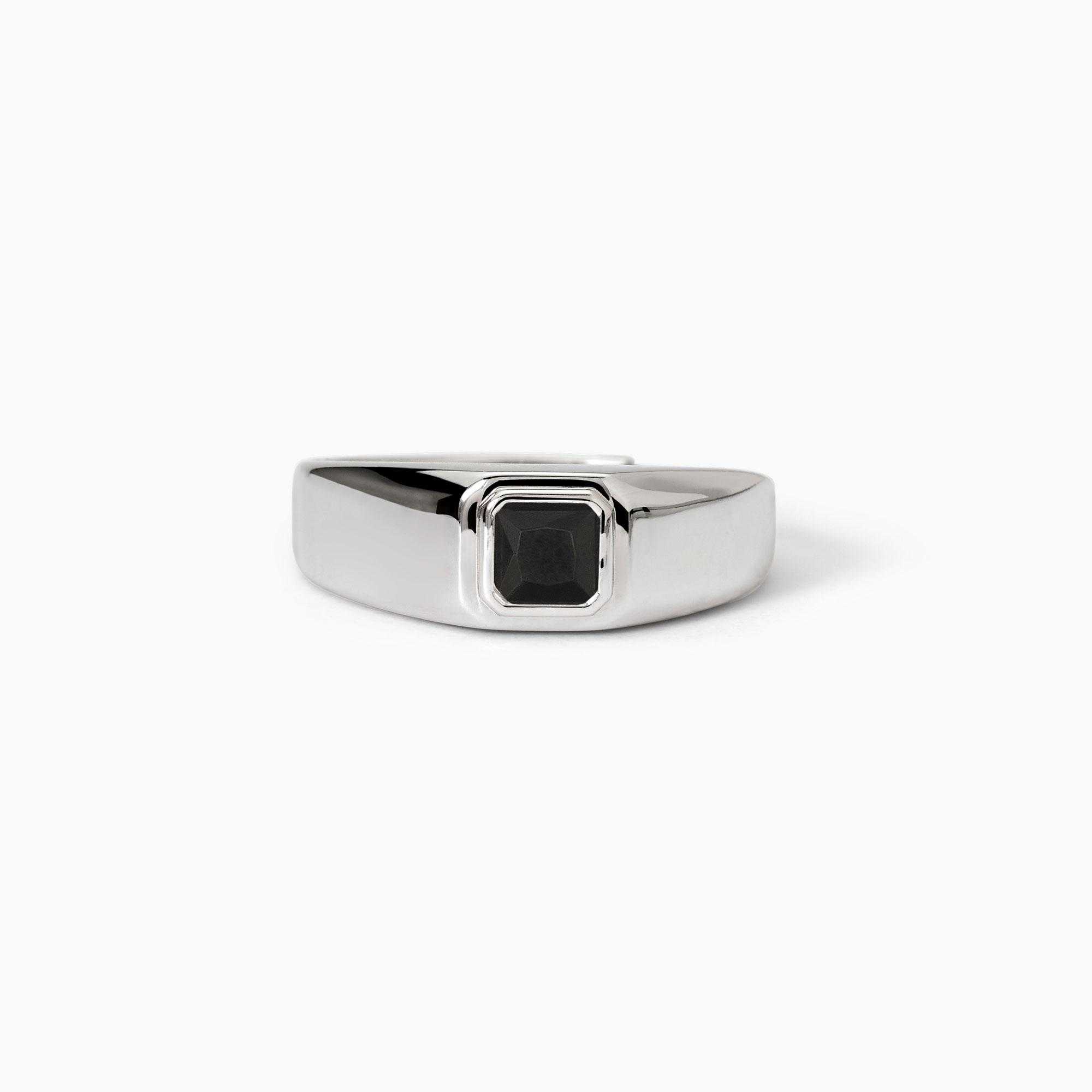 Anello argento mabina uomo 523357