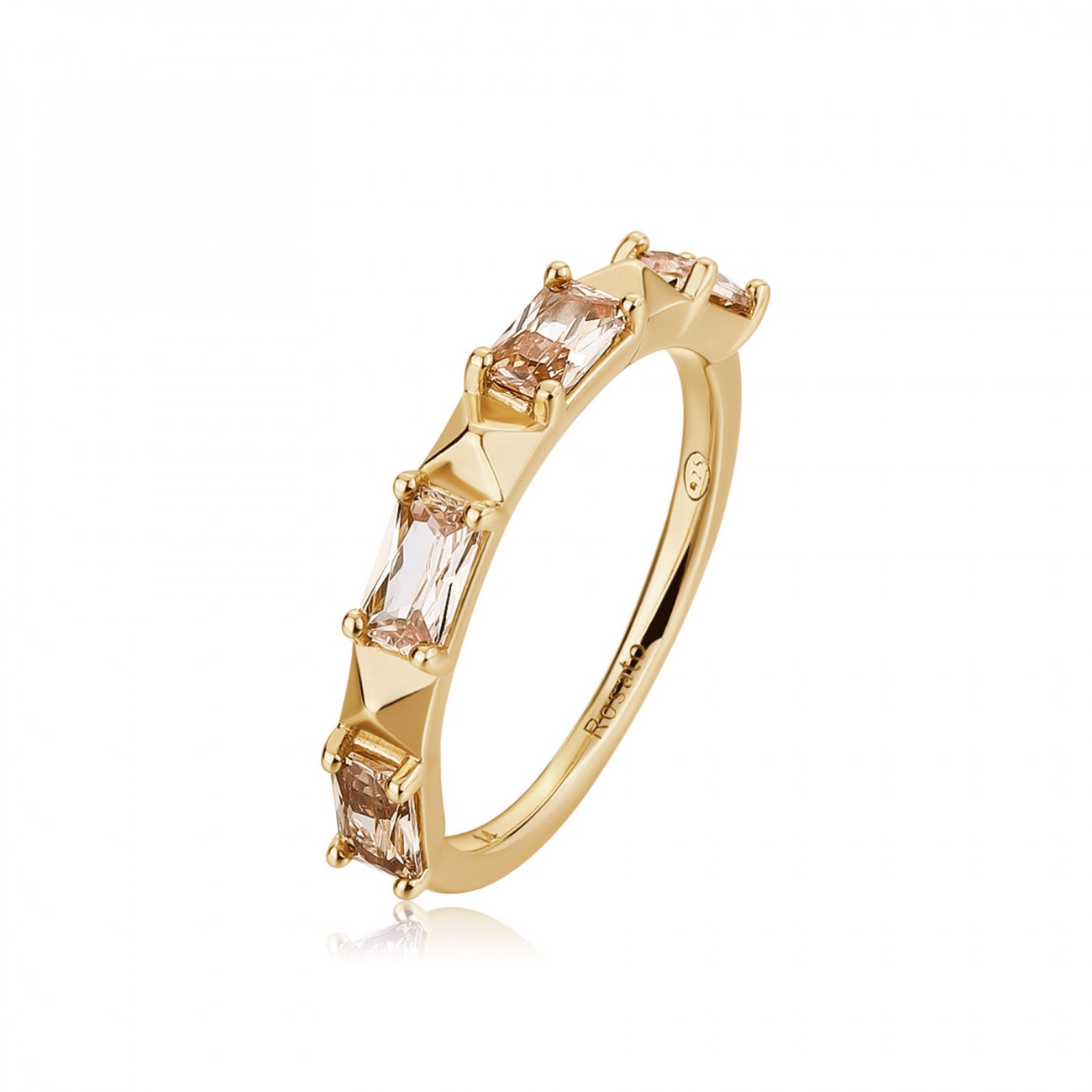 Anello argento rosato RZCU112