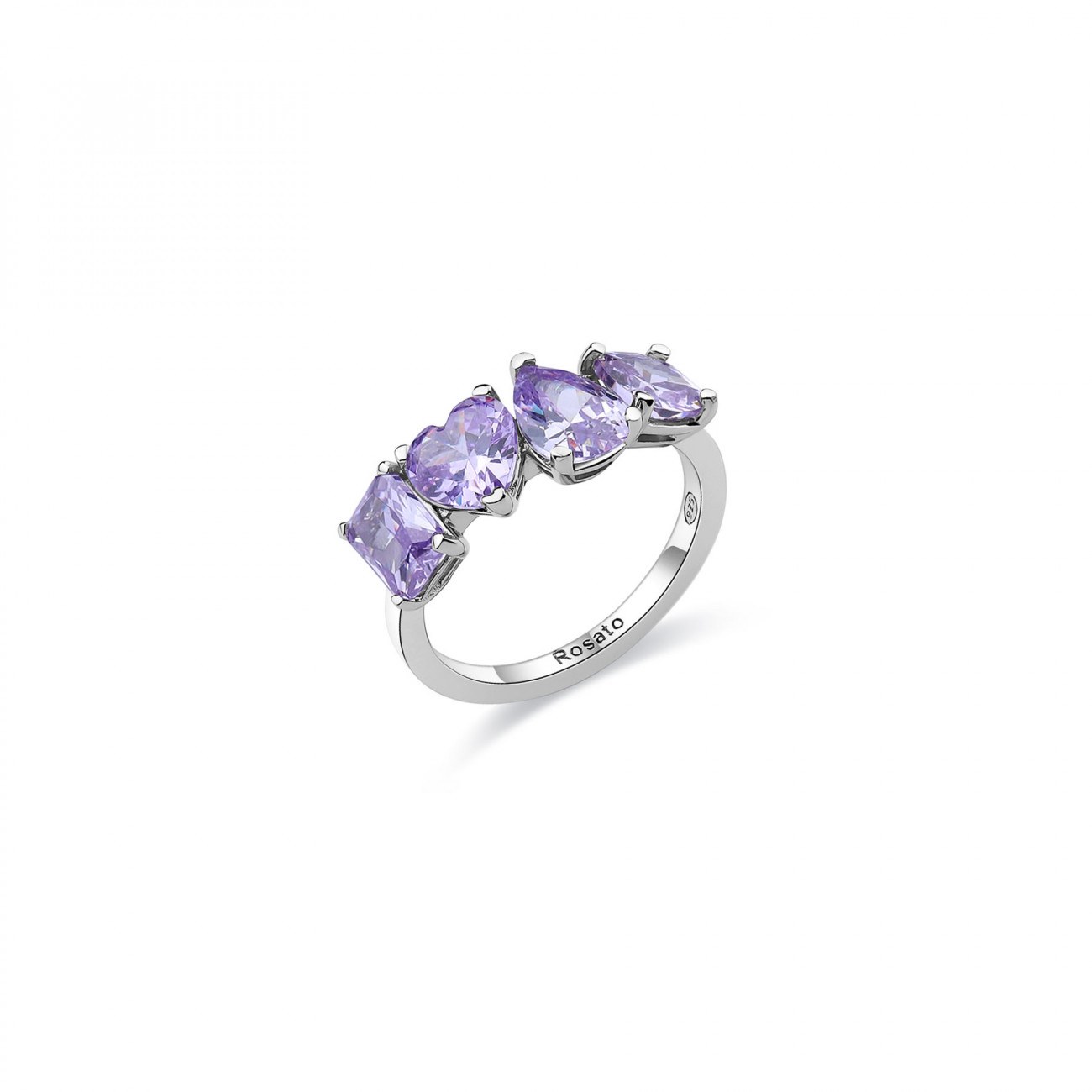Anello argento rosato RZGE31 A