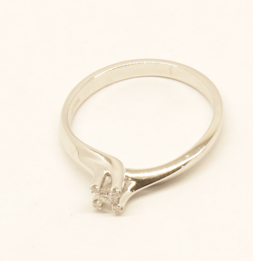Anello solitario Polello E2968 B
