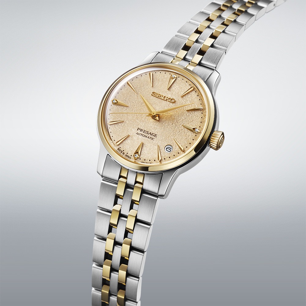 Automatic watch presage 3 hands cocktail