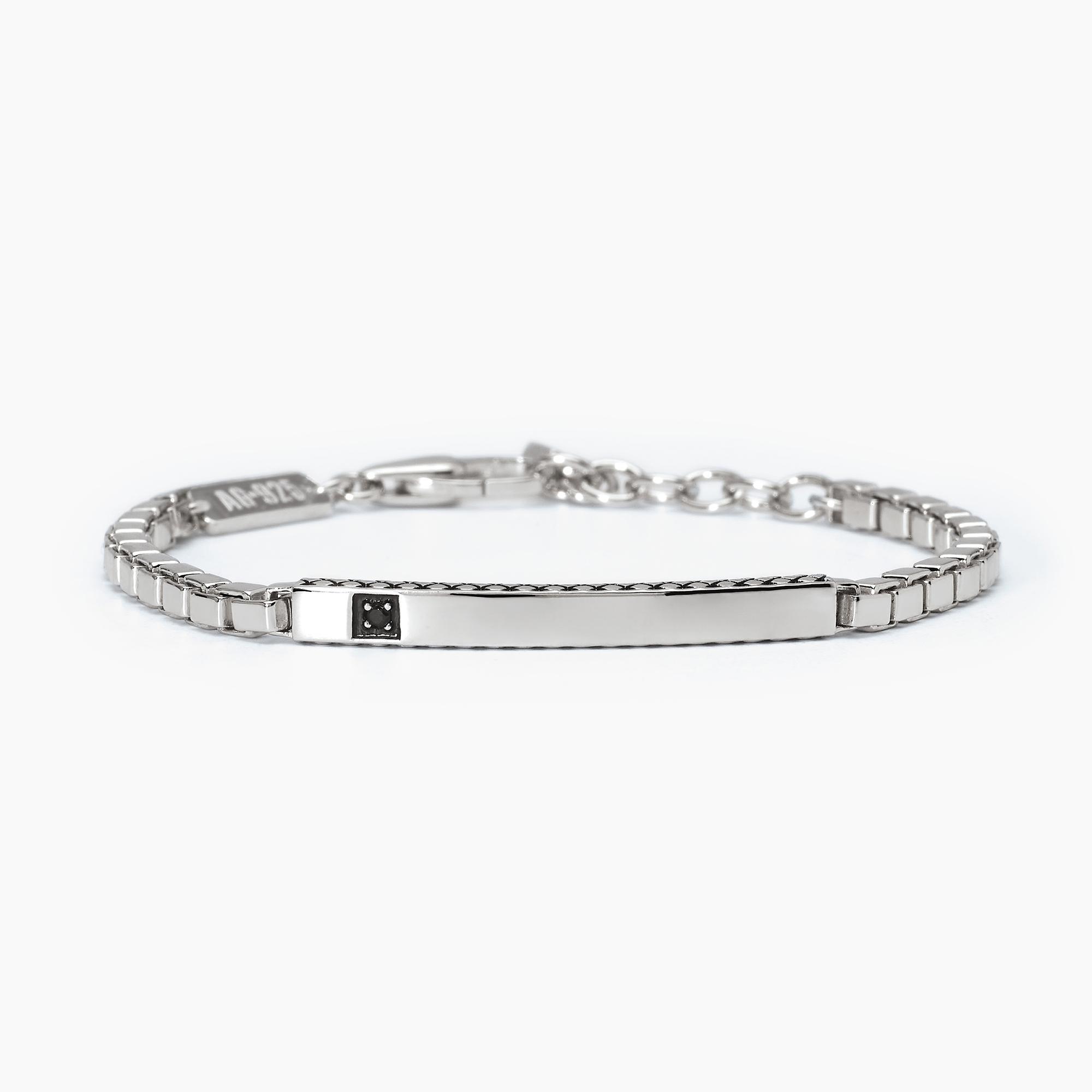 Braccaile argento mabina uomo 533702