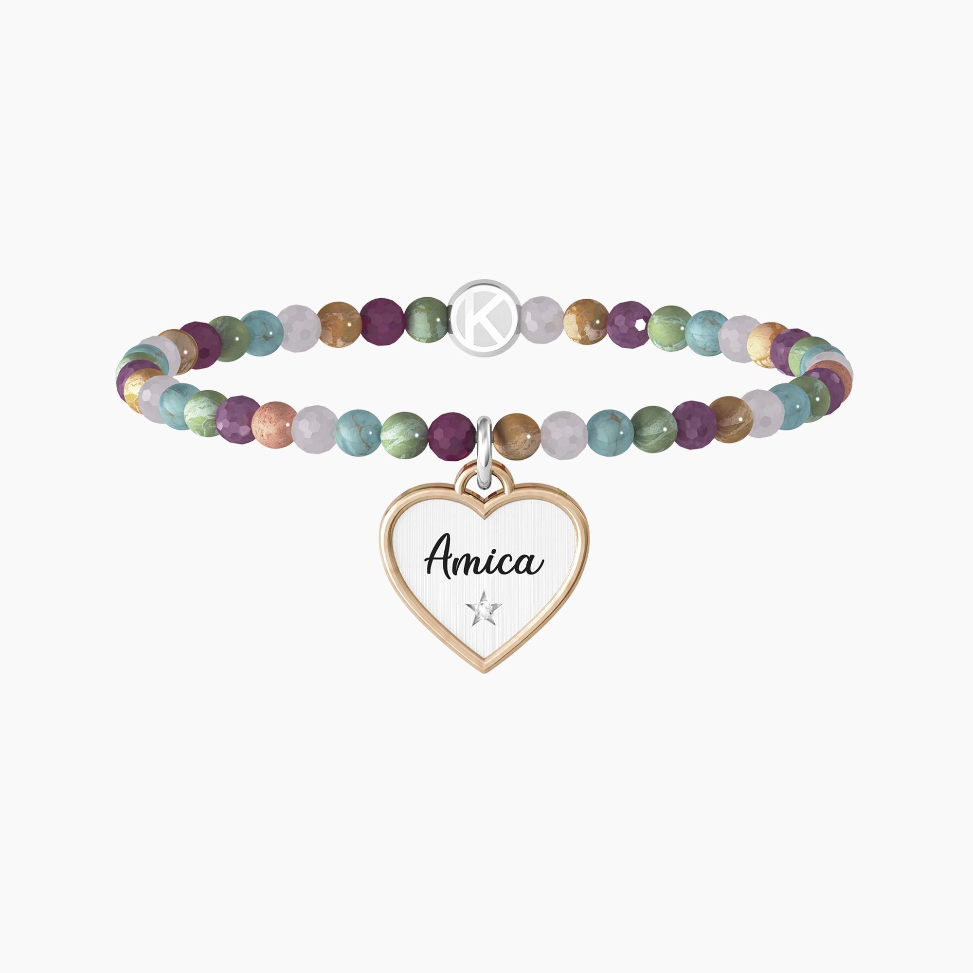 Braccciale acciaio kidul love 732141