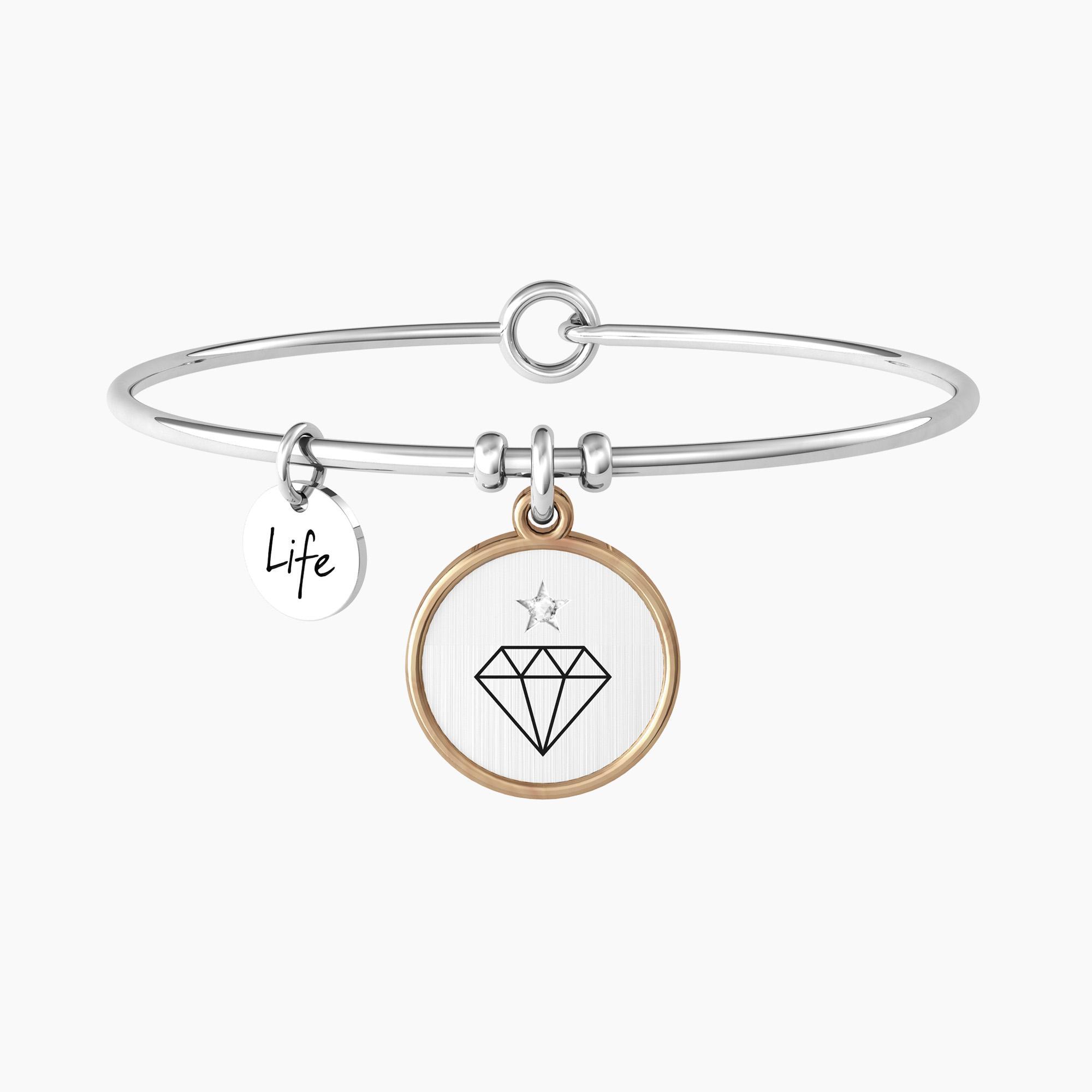 Braccciale acciaio kidul love 732143