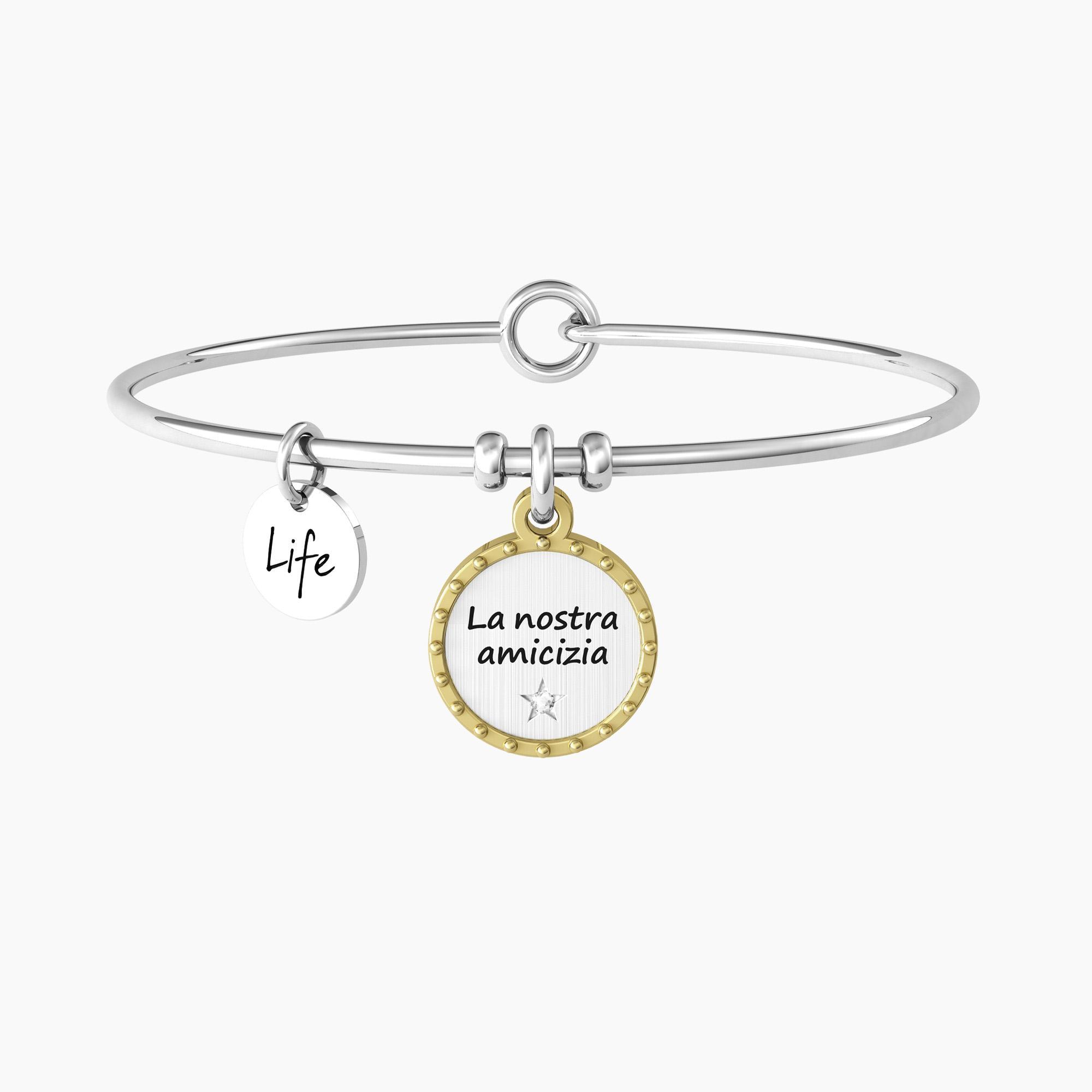 Braccciale acciaio kidul love 732159