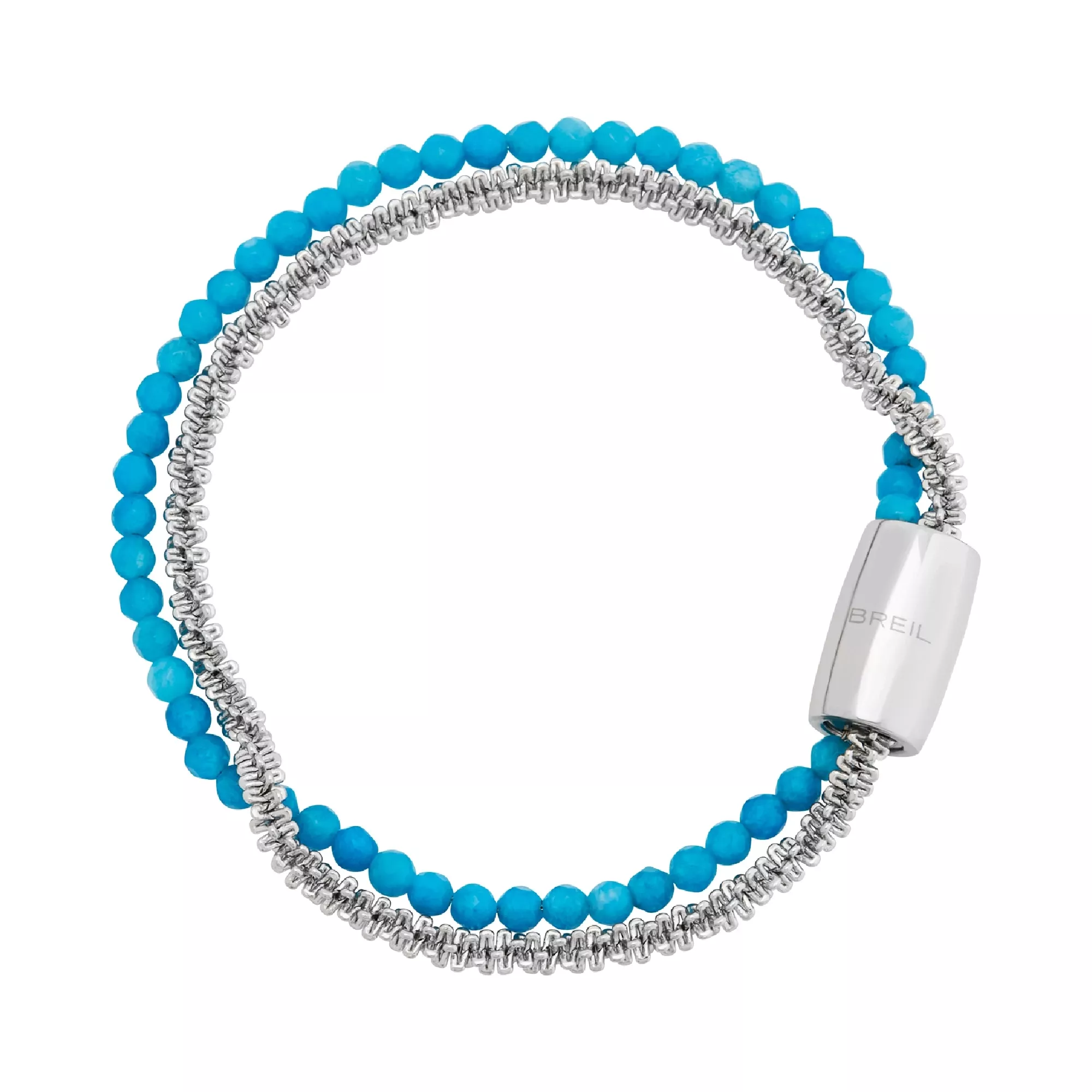 Bracciale acciaio breil magnetica system TJ3385