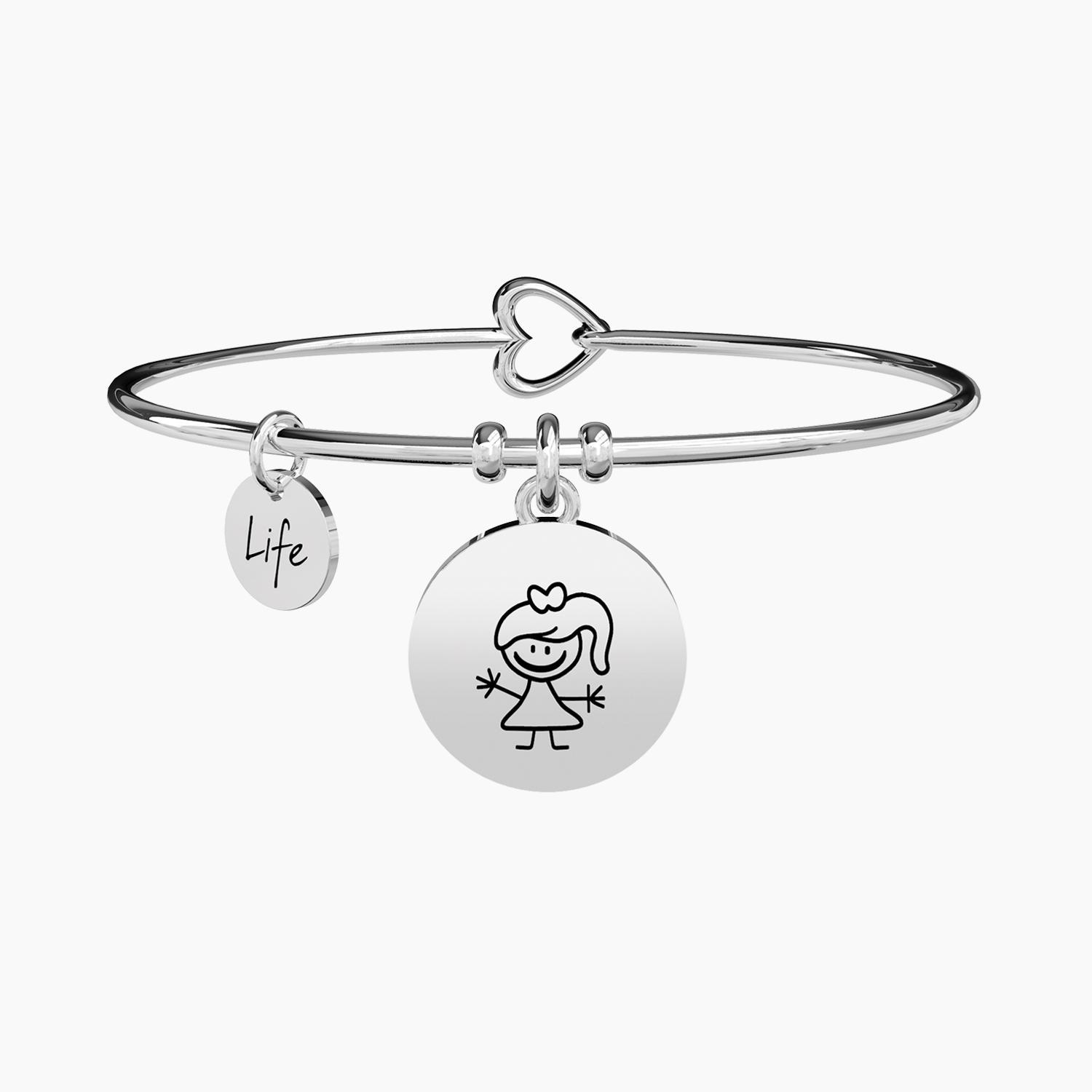 Bracciale acciaio kidult family 231570