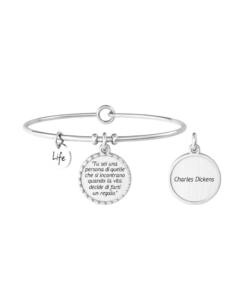 Bracciale acciaio kidult love 732124