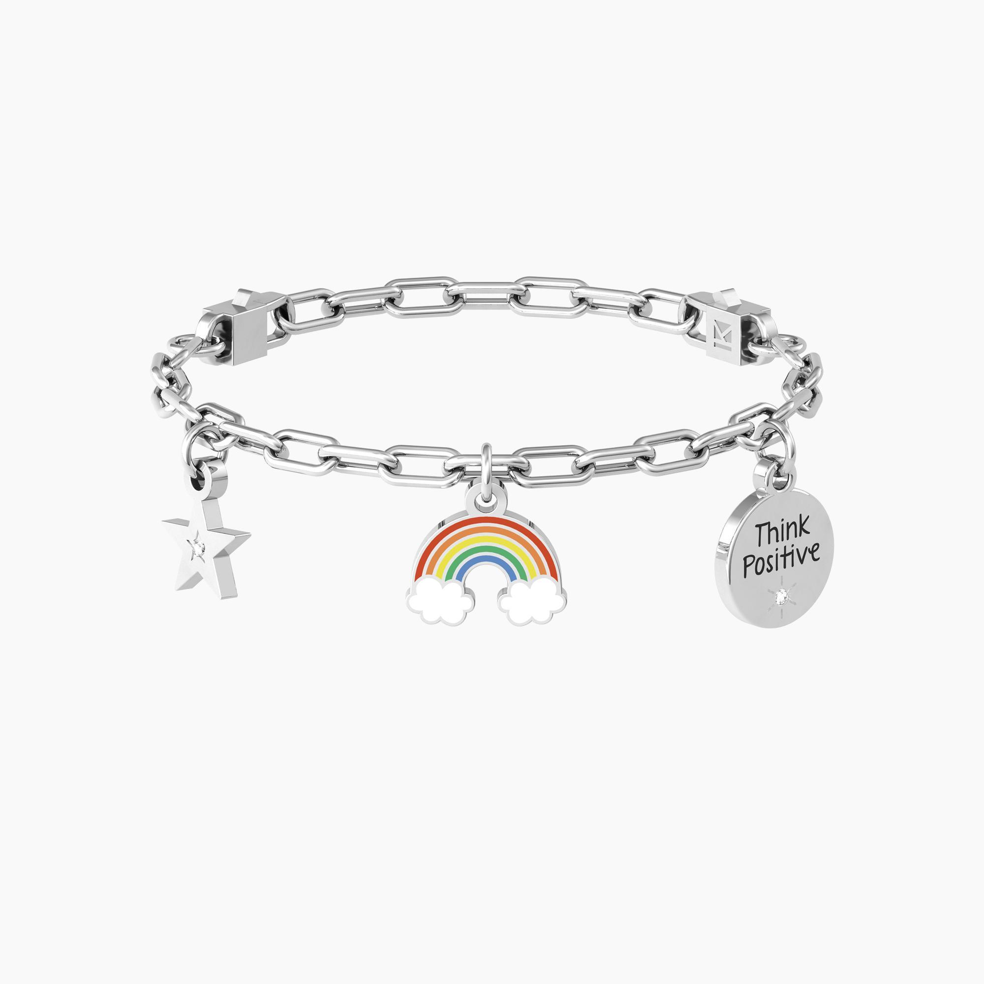 Bracciale acciaio kidult symbols 732234