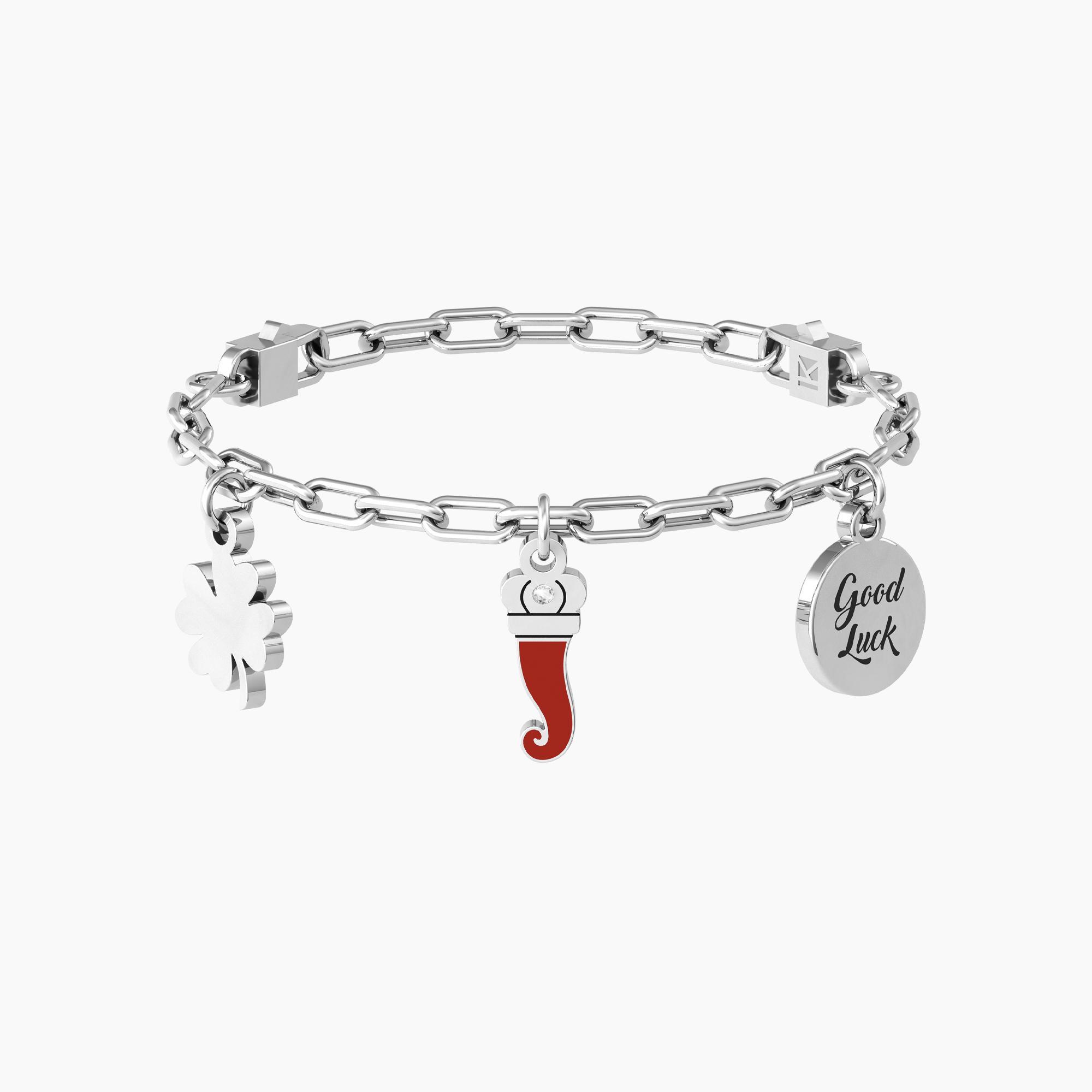 Bracciale acciaio kidult symbols 732235