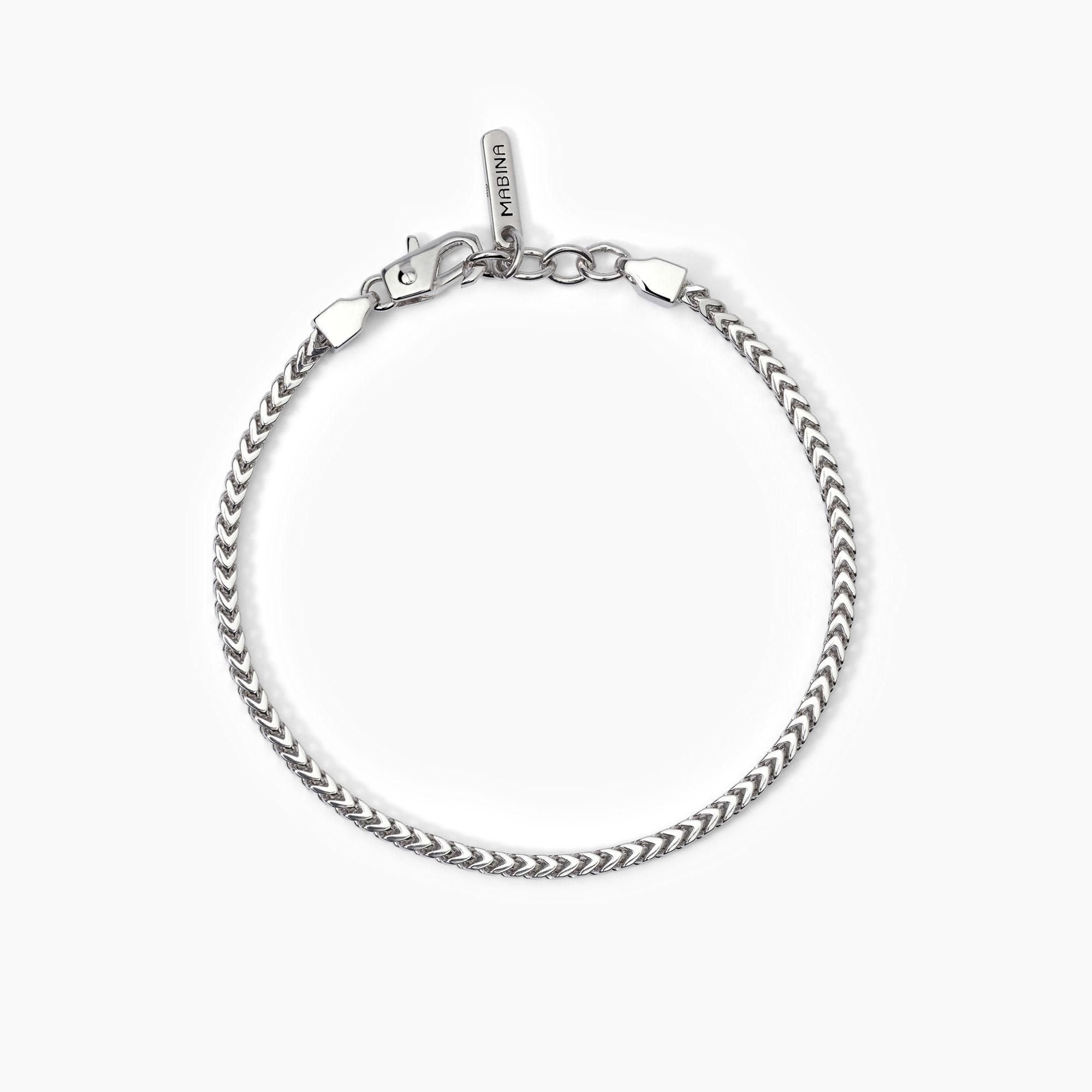 Bracciale argento mabina uomo 533804