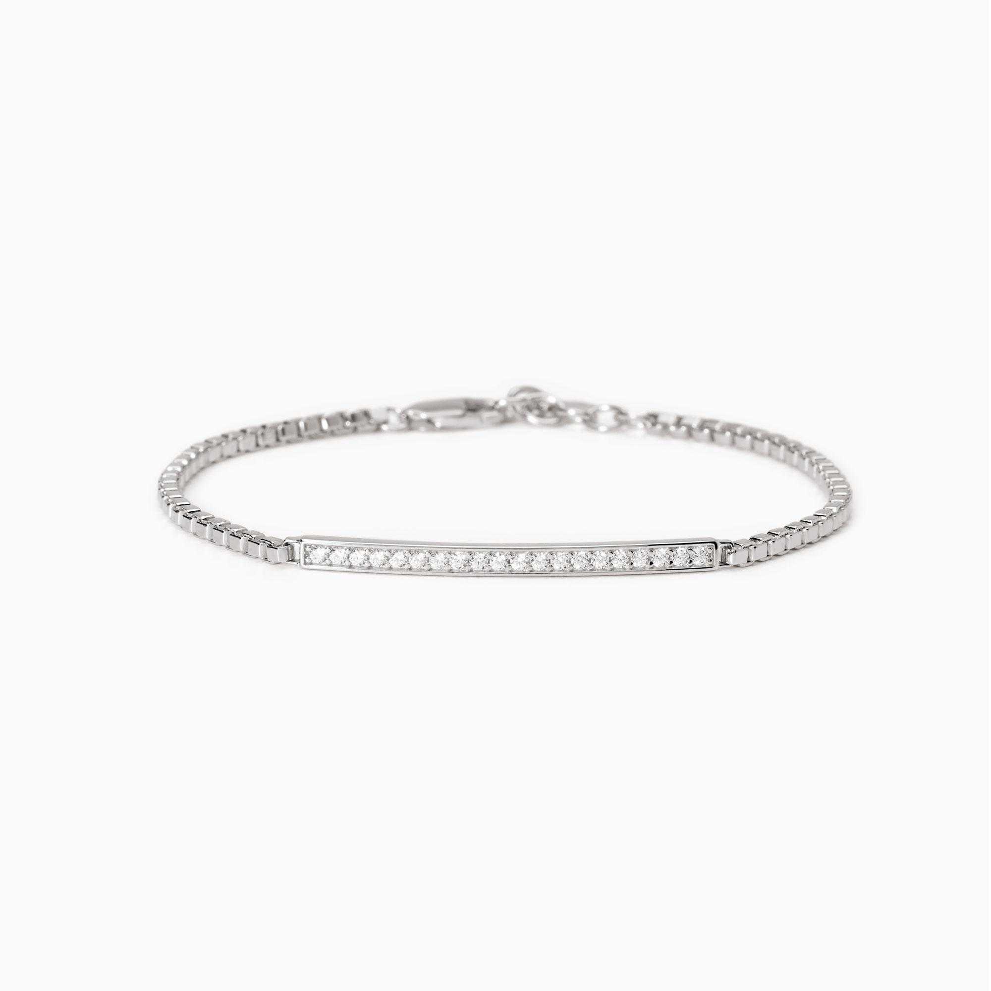 Bracciale argento mabina uomo 533830