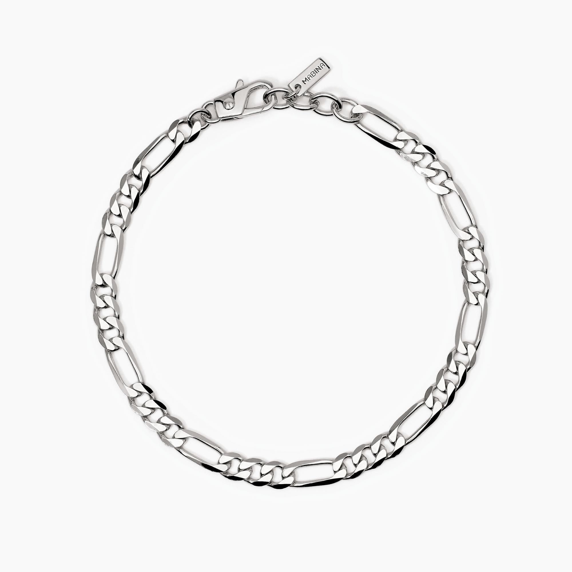 Bracciale argento mabina uomo 533831