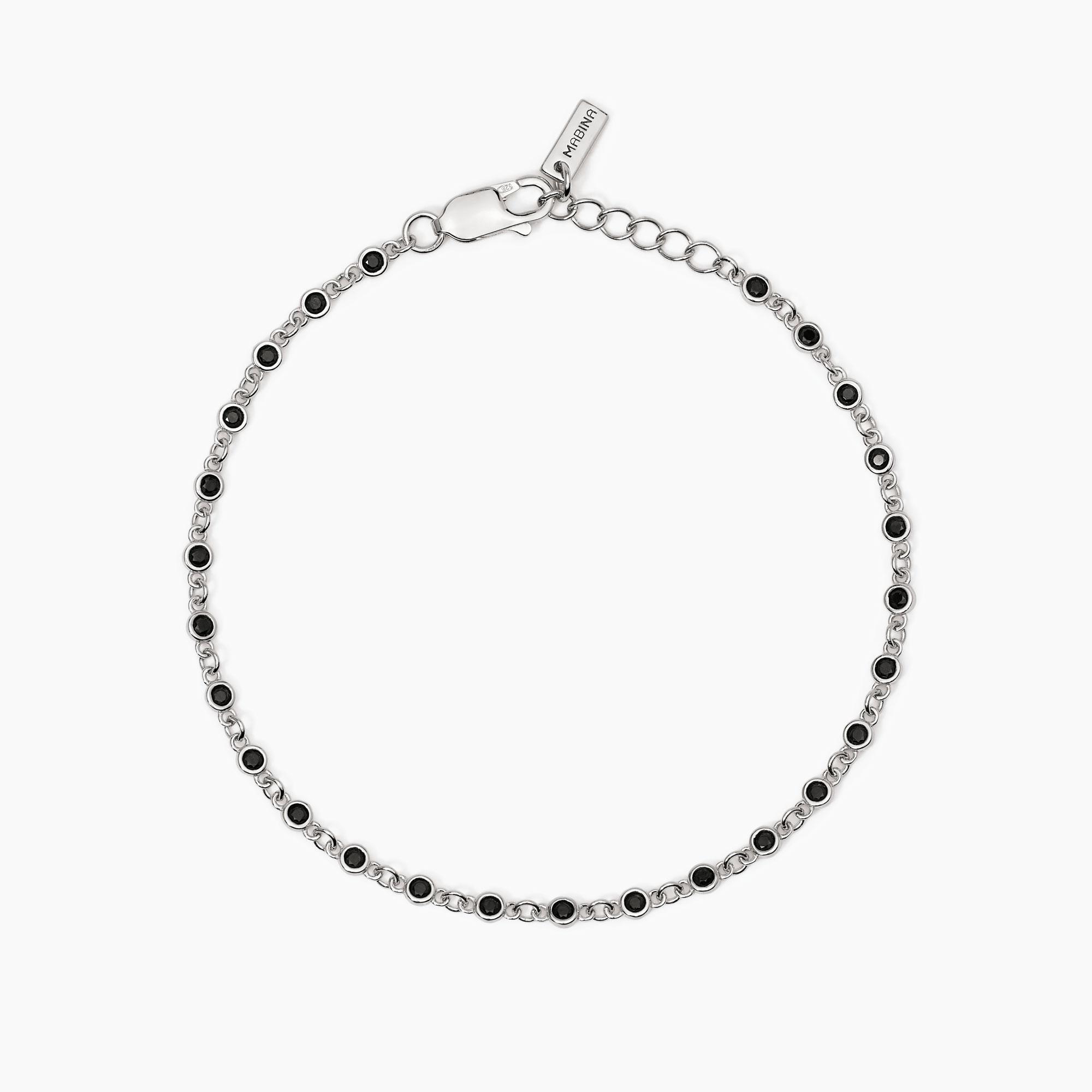 Bracciale argento mabina uomo 533833