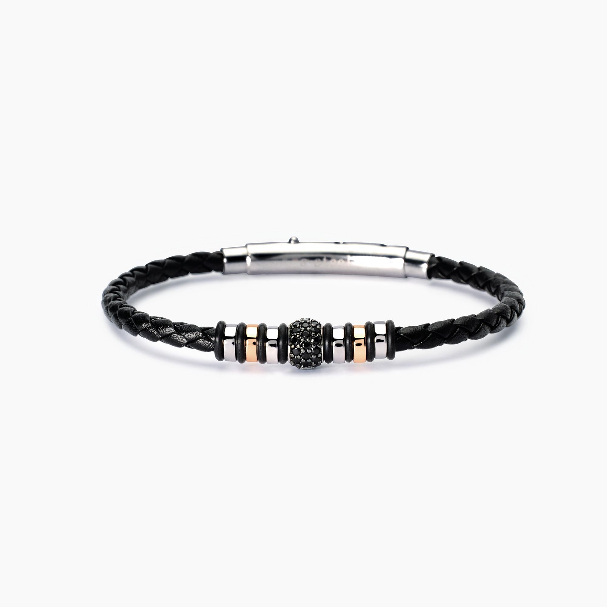 Bracciale argento mabina uomo 533852