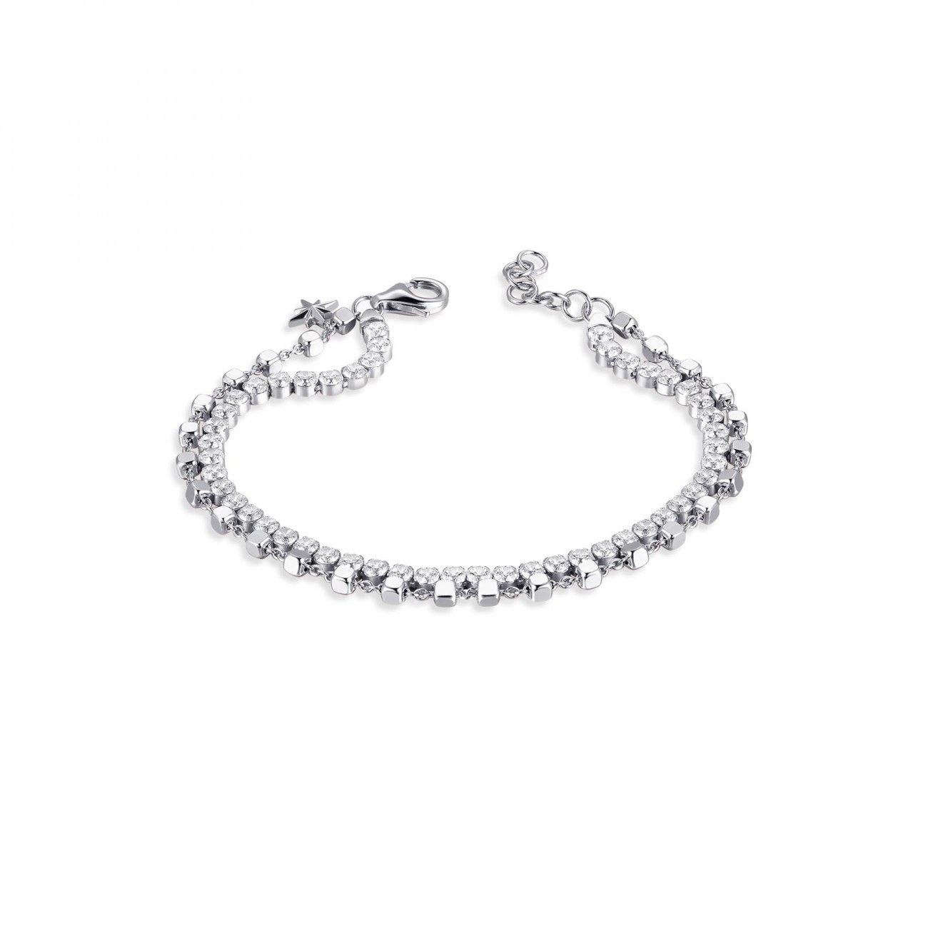 Bracciale argento rosato BRZ019