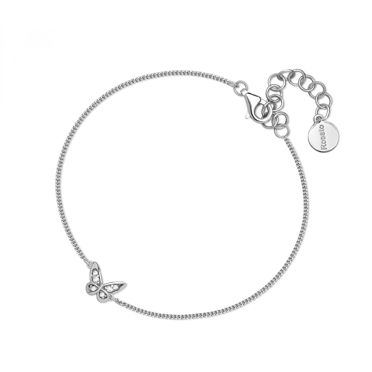 Bracciale argento rosato RZAL053