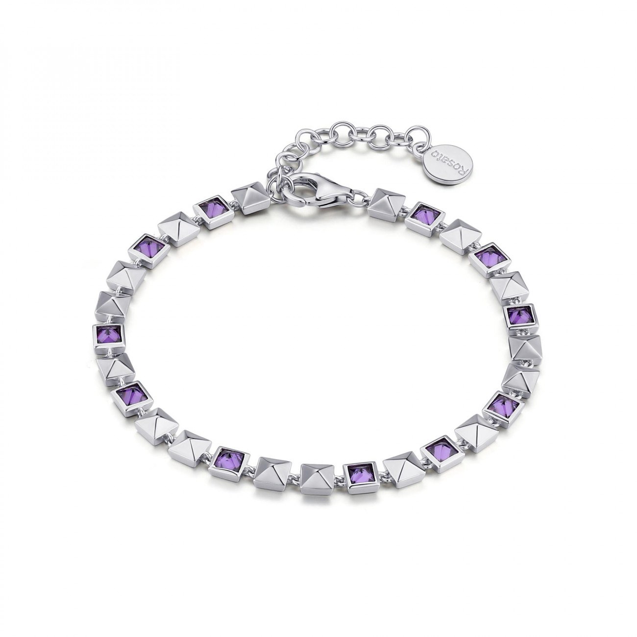 Bracciale argento rosato RZCU77