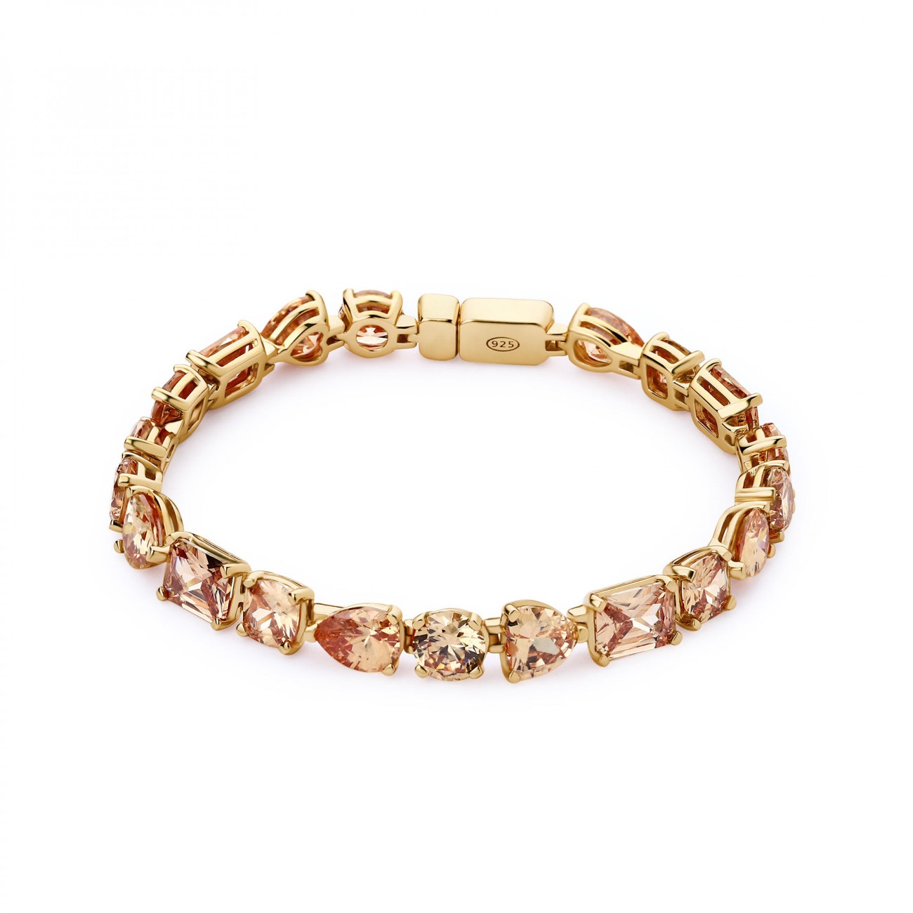 Bracciale argento rosato RZGE13