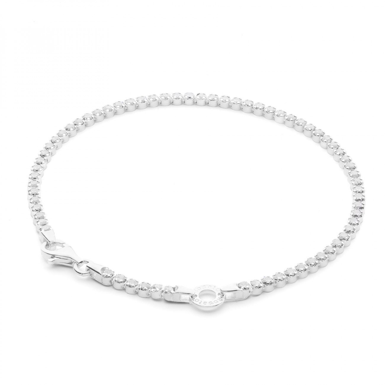 Bracciale argento rosato donna rzb040