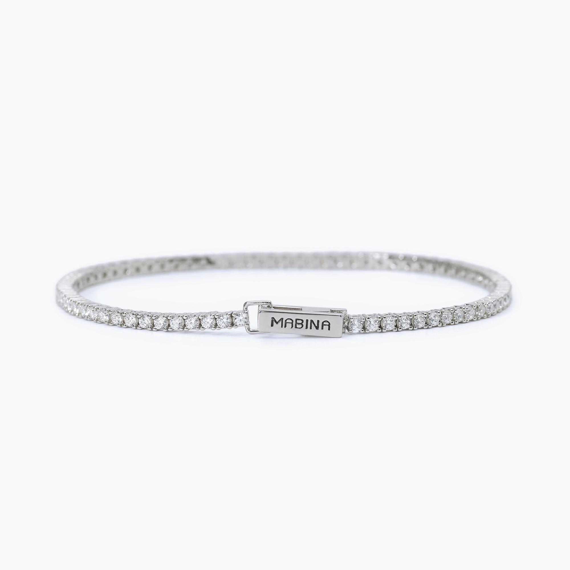 Bracciale argento uomo mabina 533712