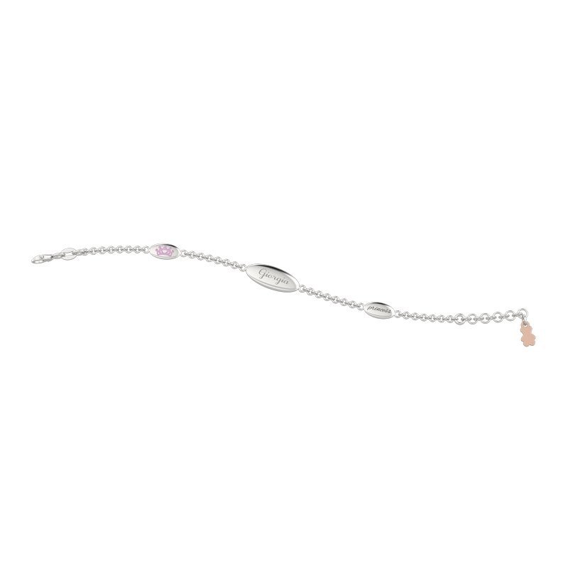 Bracciale con targhetta bimbo NAN0066