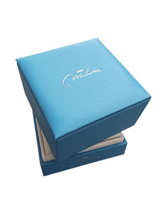 Scatola Miluna azzurra